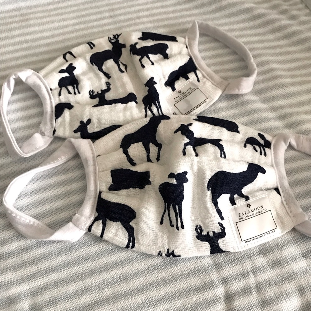 Zala Moon Cotton Guaze Child’s Masks